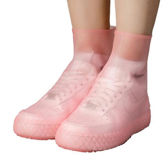 靴用レインカバー フラットタイプ ワンサイズ シンプル レインシューズ シューズカバー メンズ レディース レイングッズ 防水 防水シューズ 雨の日 | ブランド登録なし | 13
