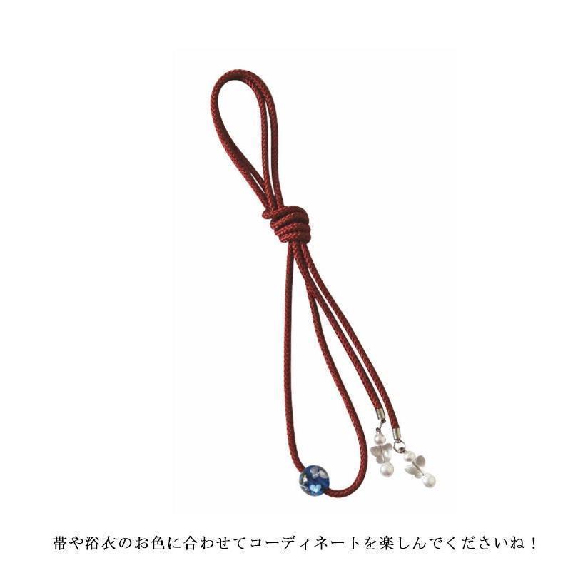 夏 帯締め トンボ玉 黄 浴衣 黒 帯アクセサリー 白 シンプル ゆかた用 大人 飾り紐 かわいい おしゃれ アクセサリー ゆかた 帯飾り | ブランド登録なし | 10