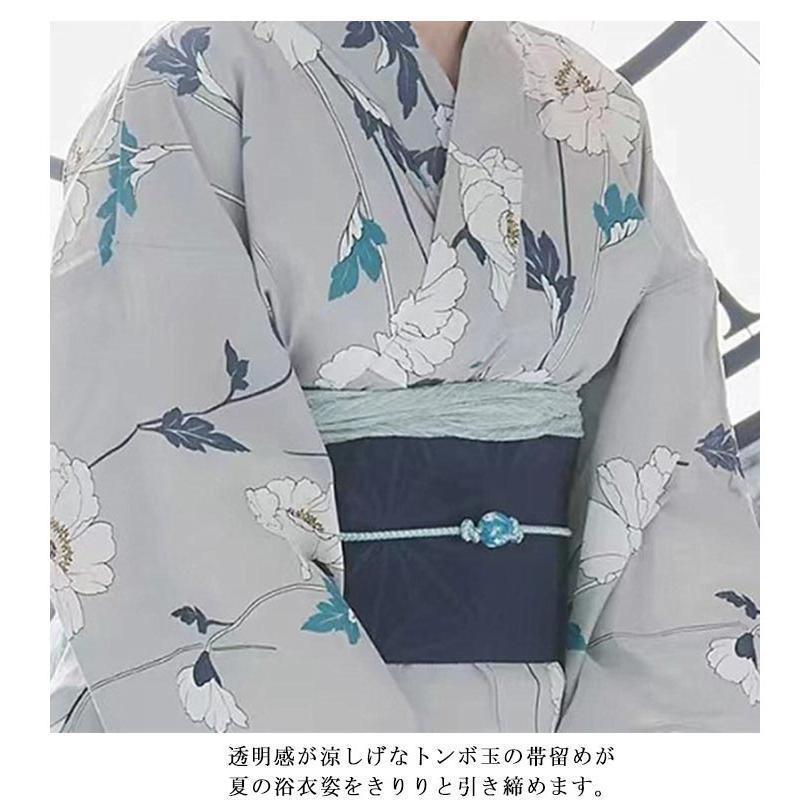 夏 帯締め トンボ玉 黄 浴衣 黒 帯アクセサリー 白 シンプル ゆかた用 大人 飾り紐 かわいい おしゃれ アクセサリー ゆかた 帯飾り | ブランド登録なし | 08