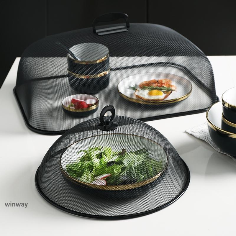 フードカバー 食卓カバー 台所 キッチン スクエア 四角形 長方形 蚊帳 虫よけ 防虫 料理 食品保存 メッシュ ネット | ブランド登録なし | 04