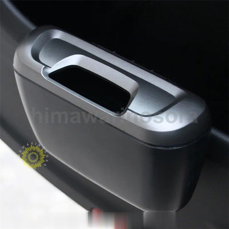 車ゴミ箱 車載用 ゴミ袋 ダストボックス 携帯ゴミ箱 壁掛け 荷物収納 隙間収納 小物入れ 便利グッズ 簡単取付 車の収納バッグ 車内 | ブランド登録なし | 02