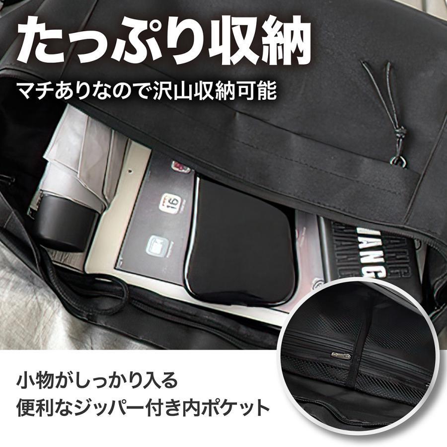 ボディバッグ ショルダーバッグ メンズ レディース 黒 バッグ 大きめ ウエストバッグ 大容量 斜めがけ ワンショルダー ウエストポーチ 人気 | ブランド登録なし | 06
