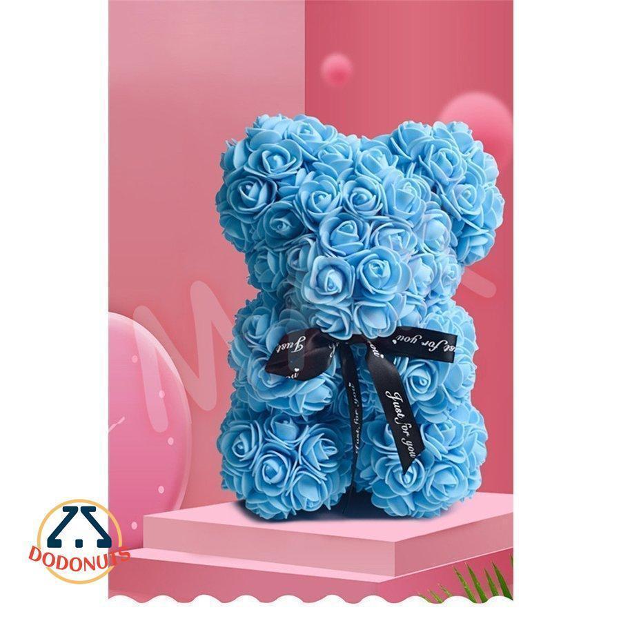 ローズベアー フラワー くま ぬいぐるみ 薔薇 造花 枯れない花 バラ 母の日 クリスマス ホワイトデー バレンタイン プレゼント ギフト インテリア | ブランド登録なし | 02
