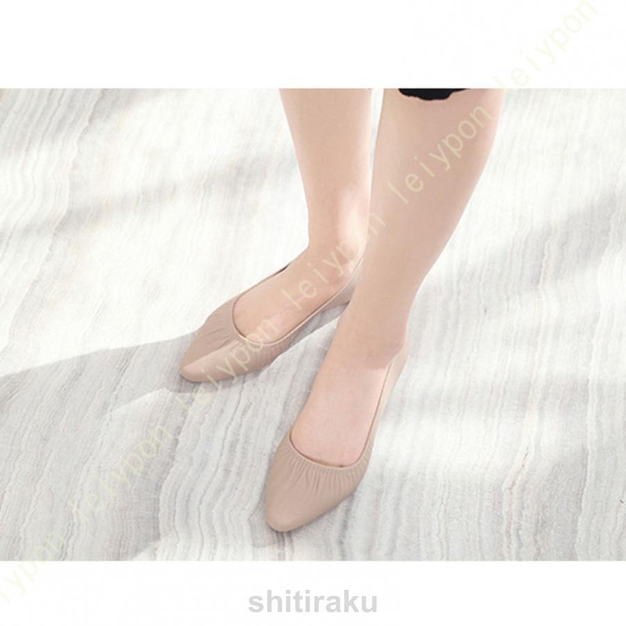 ウエッジソール パンプス ポインテッドトゥ ニット ローヒール 走れるパンプス アッパーニット きれいめ 美脚 歩きやすい 痛くない スリッポン | ブランド登録なし | 15