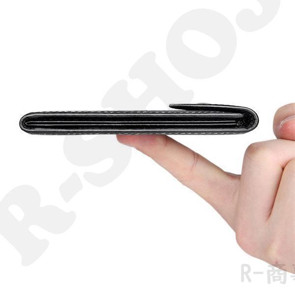 カードケース 薄型 二つ折り 免許証ケース 免許証入れ メンズ レディース スリム パスケース 定期入れ 保険証 診察券 資格証 革 社員証 | ブランド登録なし | 10