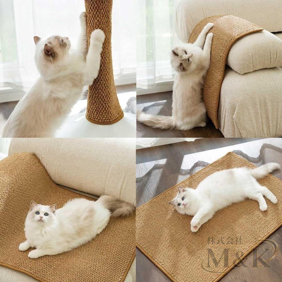 猫用スクラッチャーマット 爪切り不要の爪とぎボード 猫用爪とぎマット ソファ 猫つめとぎ防止 引っ掻き傷 汚れ防止 壁の保護 家具 | ブランド登録なし | 05