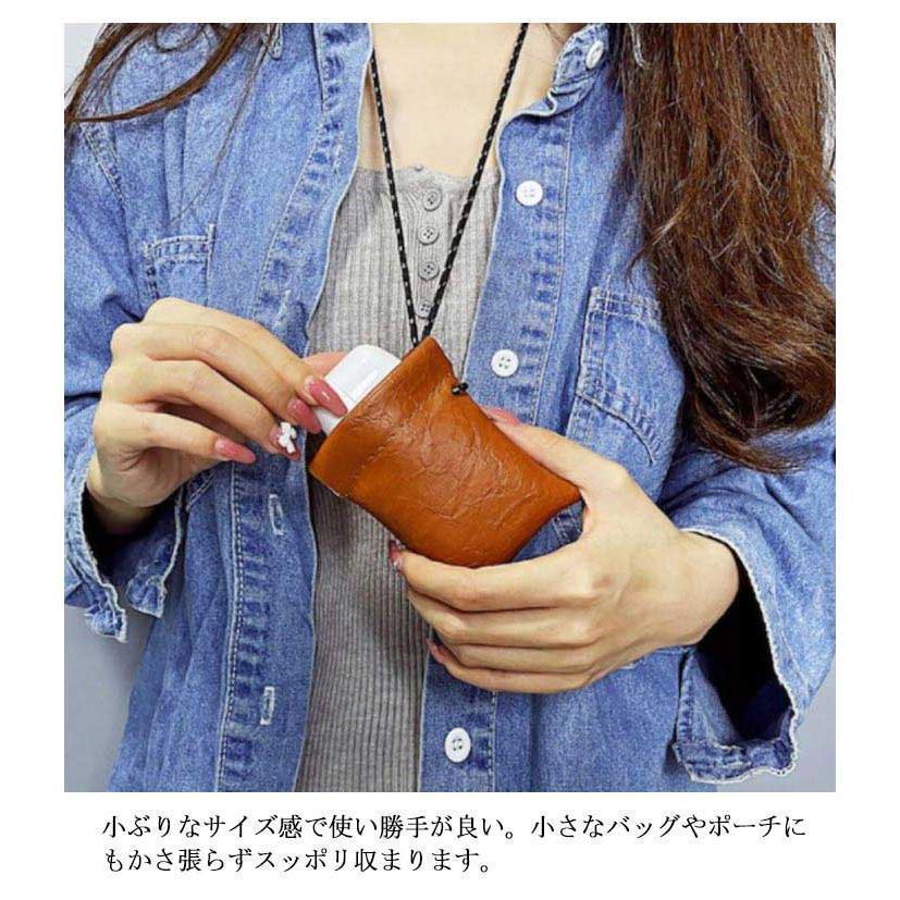 ネックウォレット メンズ レディース 財布 おしゃれ ポーチ シンプル ミニ財布 小銭入れ スマホケース レザー コンパクト 首掛け ネック 手になじみやすい | ブランド登録なし | 08