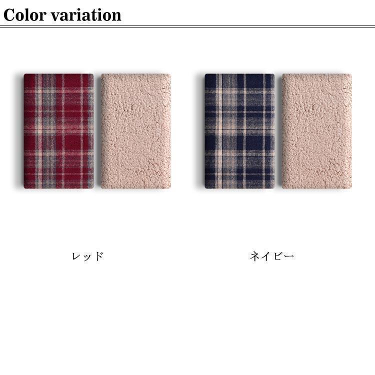 犬 猫 ペット用 ブランケット ボア もこもこ毛布 ペットマット チェック柄 おしゃれ かわいい 秋 冬 防寒 暖かい ふわふわ あったかぬくぬく 秋 | ブランド登録なし | 06