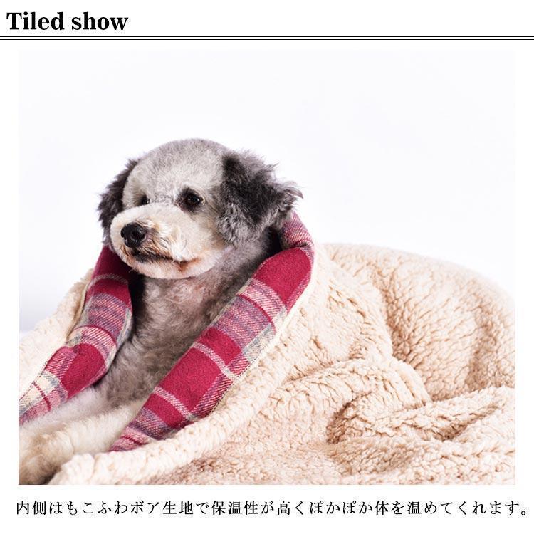 犬 猫 ペット用 ブランケット ボア もこもこ毛布 ペットマット チェック柄 おしゃれ かわいい 秋 冬 防寒 暖かい ふわふわ あったかぬくぬく 秋 | ブランド登録なし | 07