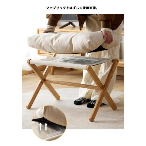 オットマン スツール フットスツール 足置き フットレスト 一人掛け 脚置き オットマン ソファ 椅子 チェア 折りたたみ 収納 オットマンチェア フ | ブランド登録なし | 10