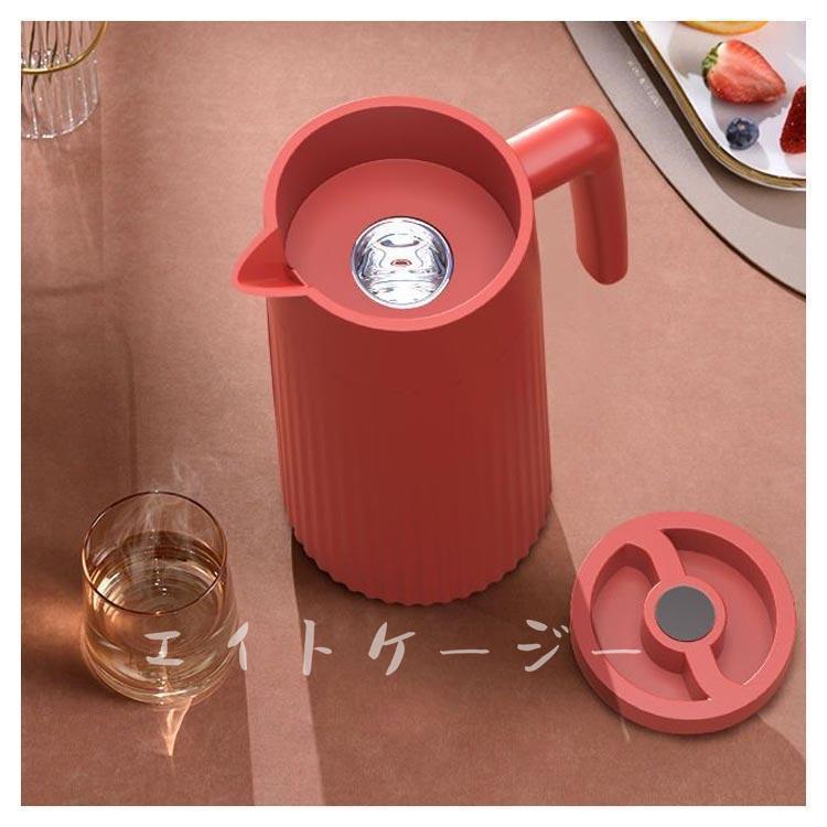 洗いやすい リビングポット 保冷保温ポット おしゃれ テーブルポット 魔法瓶 コーヒーポット 水筒 かわいい 注ぎやすい キャンプ 卓上ポ | ブランド登録なし | 04