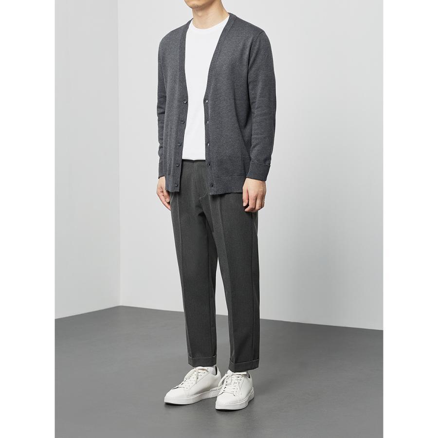 カーディガン メンズ レディース 春 男女兼用 綿 コットン100％ フライス 事務 スクール オフィス 通勤 通学 M L XL 2XL 3XL | ブランド登録なし | 21