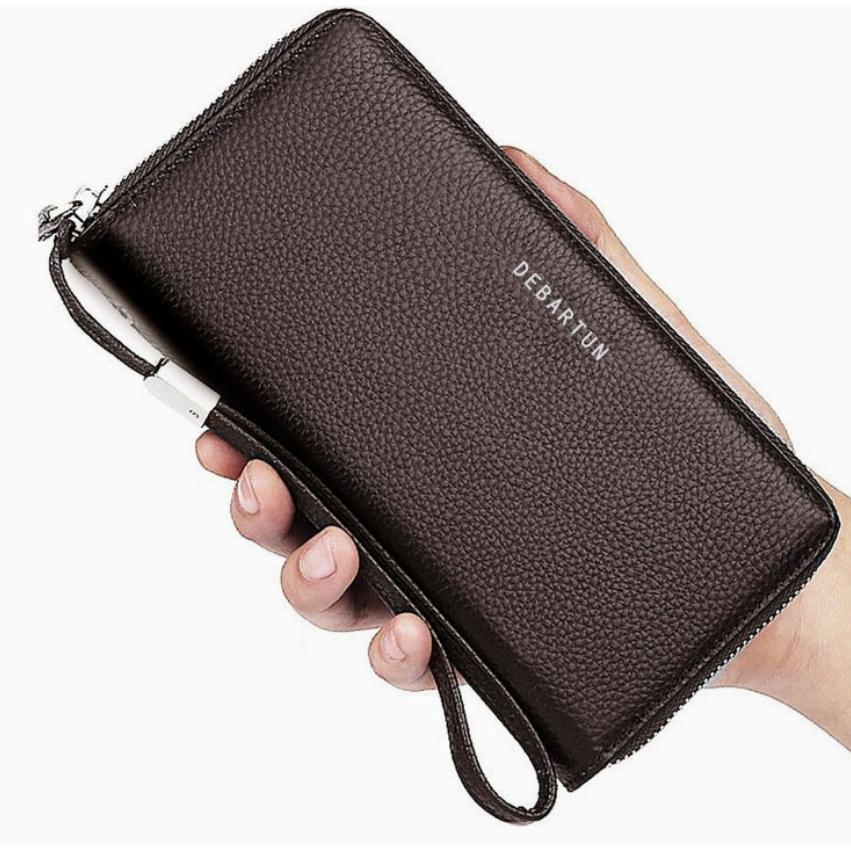 長財布メンズ財布大きく開くファスナーラウンドファスナー革レザーロングウォレットメンズ長財布収納携帯大容量ギフト | ブランド登録なし | 04