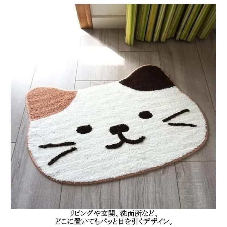 玄関マット 猫 滑り止め 洗面所 屋内 業務用 かわいい 洗える オールシーズン適用 マット 猫柄 お風呂マット 浴槽 マット 吸水マット 耐磨耗性 | ブランド登録なし | 12