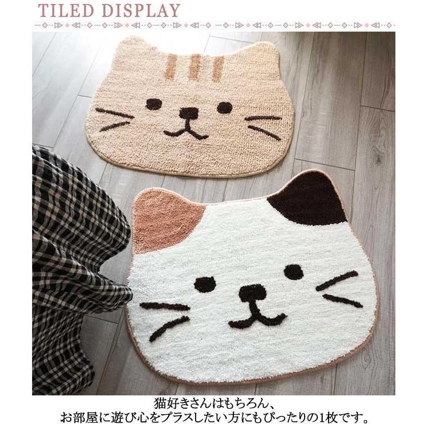 玄関マット 猫 滑り止め 洗面所 屋内 業務用 かわいい 洗える オールシーズン適用 マット 猫柄 お風呂マット 浴槽 マット 吸水マット 耐磨耗性 | ブランド登録なし | 07