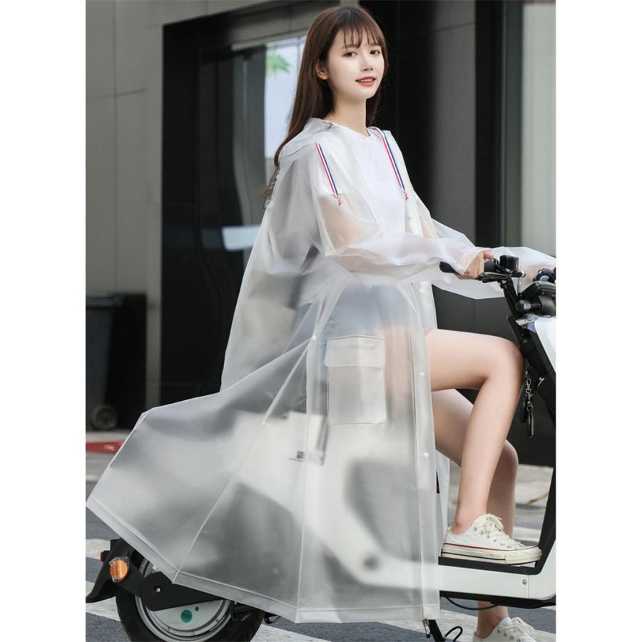 レインコート メンズ レディース 男女兼用 自転車 濡れない 完全防水 自転車 レインポンチョ 雨具 リュック対応 通学通勤 防塵防雪 防風防水 | ブランド登録なし | 14