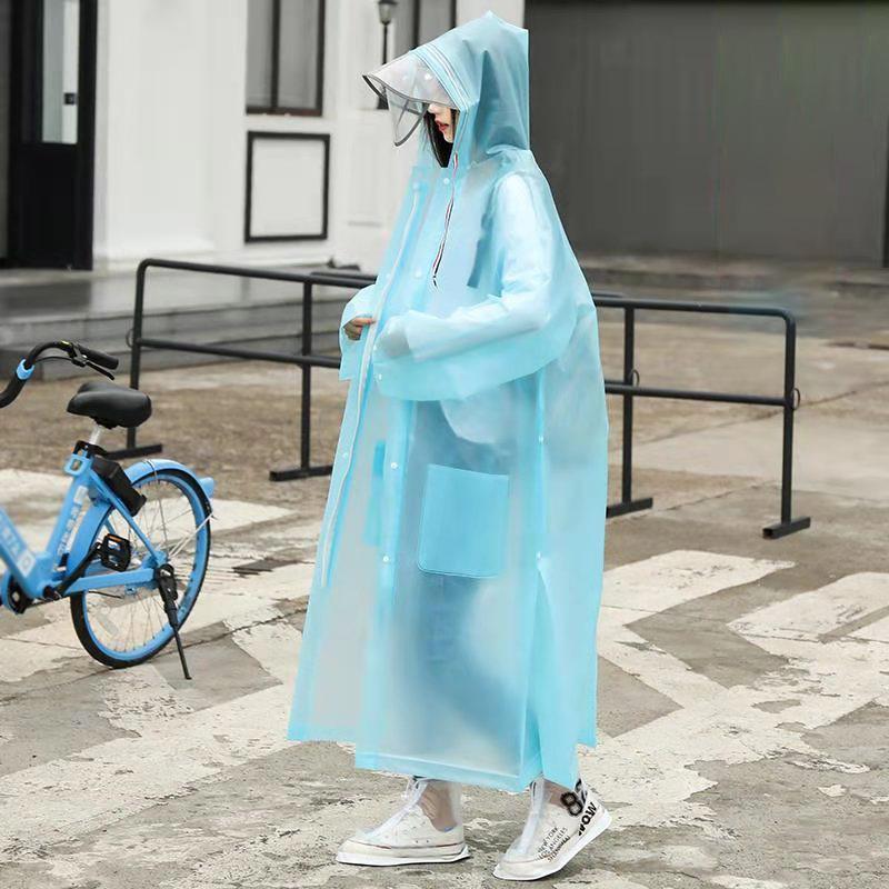 レインコート メンズ レディース 男女兼用 自転車 濡れない 完全防水 自転車 レインポンチョ 雨具 リュック対応 通学通勤 防塵防雪 防風防水 | ブランド登録なし | 08