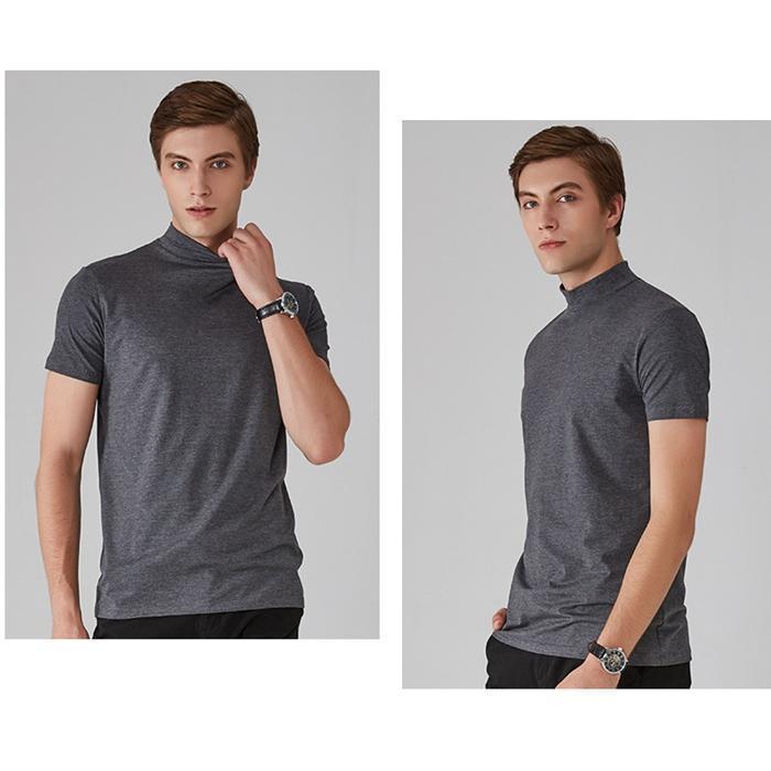 モックネックTシャツ ゴルフ インナー 半袖 メンズ ハイネック Tシャツ カットソー ポロシャツ 肌着 ゴルフウェア スポーツ ランニング |  | 17