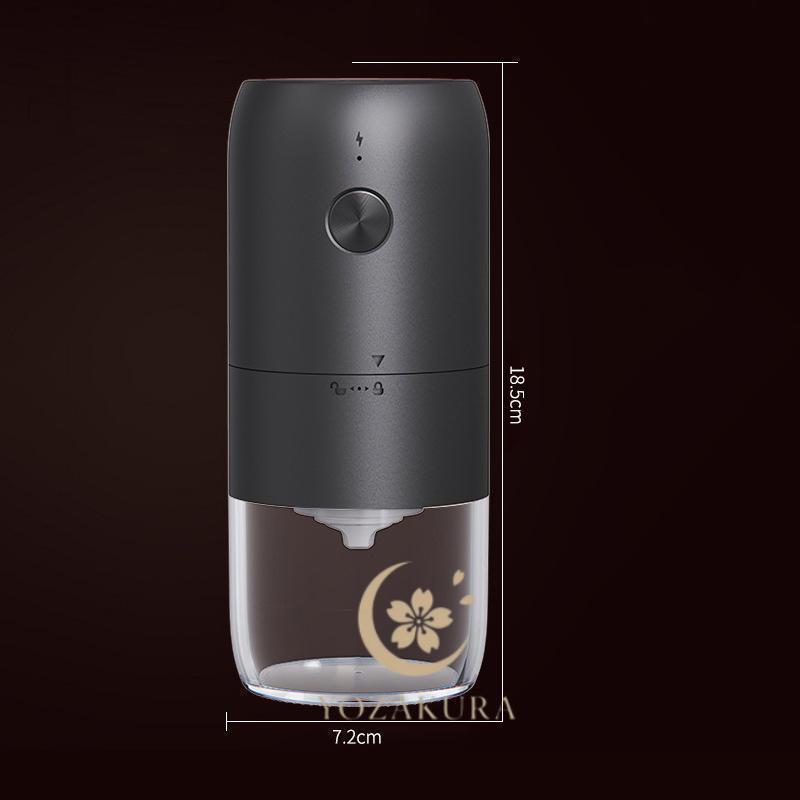 電動コーヒーミル 臼式 水洗い可 小型 USB充電式 コードレス 珈琲 セラミック刃 自動停止 お茶ミル コーヒーグラインダー ミルミキサー 価額 | ブランド登録なし | 01