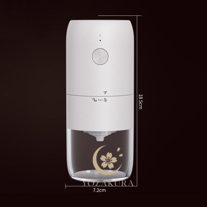 電動コーヒーミル 臼式 水洗い可 小型 USB充電式 コードレス 珈琲 セラミック刃 自動停止 お茶ミル コーヒーグラインダー ミルミキサー 価額 | ブランド登録なし | 02