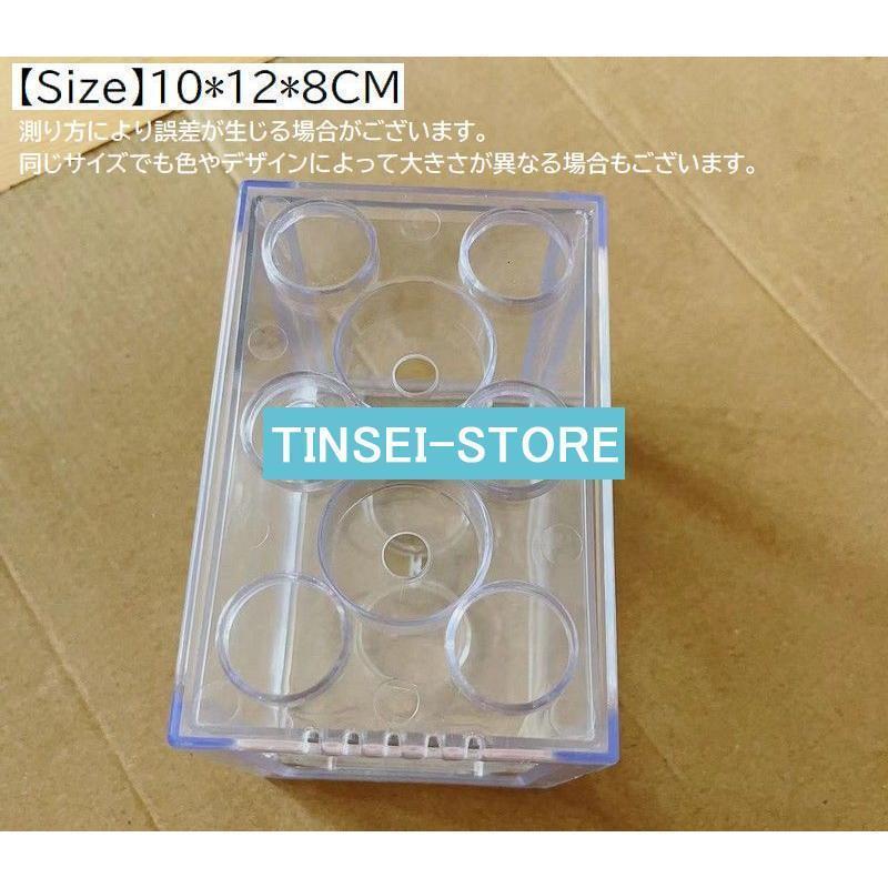ブロック水槽 キューブ水槽 アクアリウム用品 透明 クリア ミニ水槽 金魚 メダカ飼育 ペット用品 熱帯魚 おしゃれ かわいい インテリア ディスプレ | ブランド登録なし | 06