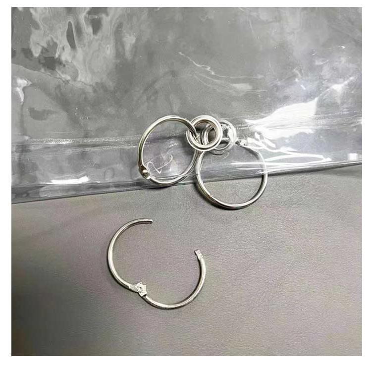 2枚セットビニールバッグ 透明バッグ 防水カバー クリアバッグ 男女兼用バッグ 頑丈 カバーバッグ イベント 推し活 痛バ リフティングリング付き | ブランド登録なし | 08