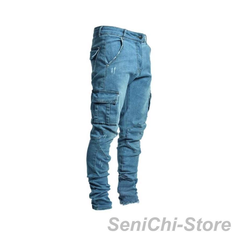 デニムパンツ メンズ ジーパン ストレッチ スキニーデニム S-5XL ジーンズ カーゴパンツ S-5XL 大きいサイズ 作業着 作業ズボン 長ズボン | ブランド登録なし | 11