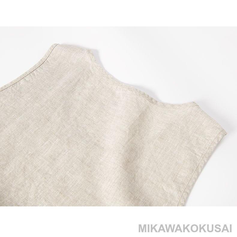 リネンＴシャツ 袖なし タンク メンズ カットソー 無地 麻ス インナー 夏 インナー 男性 カジュアル 亜麻 薄手 快 | ブランド登録なし | 12