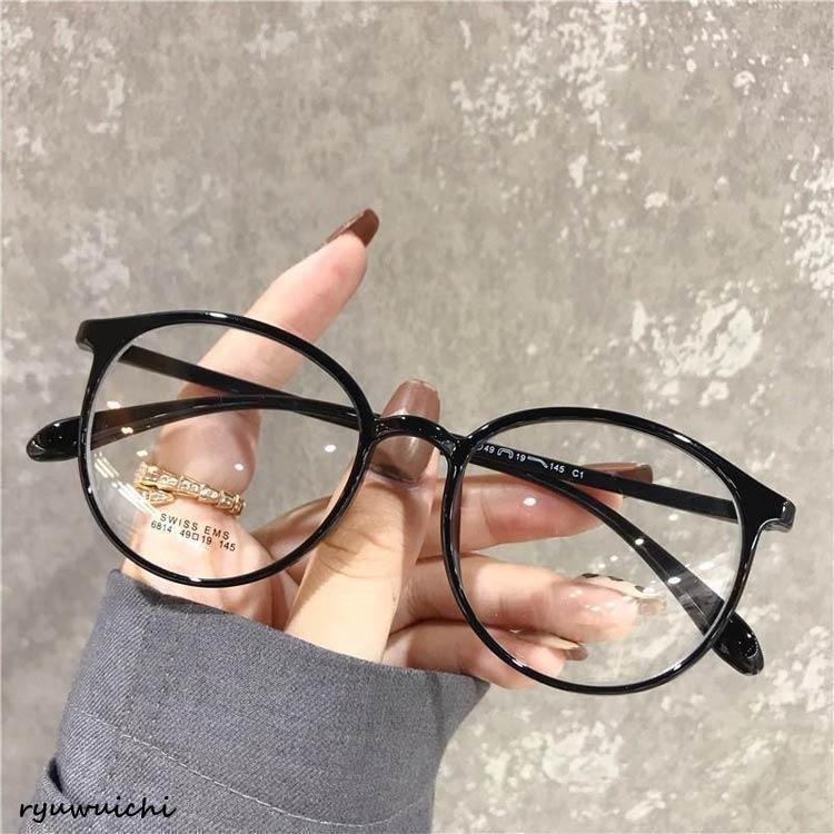 メガネ おしゃれ 度付き ブルーライトカット標準搭載 眼鏡 メガネ 薄型 メガネ福袋 おしゃれ 近視 レディース 度入り 眼鏡 軽い INS メンズ | ブランド登録なし | 01