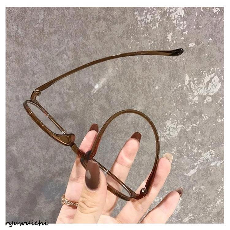 メガネ おしゃれ 度付き ブルーライトカット標準搭載 眼鏡 メガネ 薄型 メガネ福袋 おしゃれ 近視 レディース 度入り 眼鏡 軽い INS メンズ | ブランド登録なし | 08