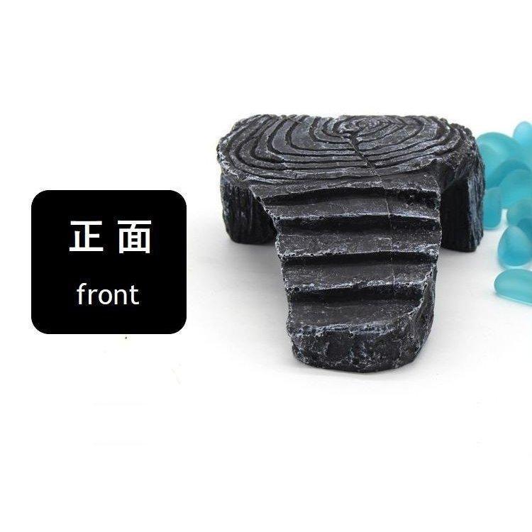 亀シェルター ロックシェルター スドー 浮き島 避け石 水槽用 水槽インテリア 水槽用品 飼育用品 小物 水槽アクセサリー アクアリウム用品 省スペース | ブランド登録なし | 01