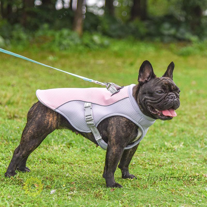 ペット クール 犬用 猫用 熱中症対策 ひんやり 冷感 犬服 小型犬 中型犬 大型犬 接触冷感 ペット服 夏対策 着せやすい 暑さ対策 快適 着脱簡単 | ブランド登録なし | 13