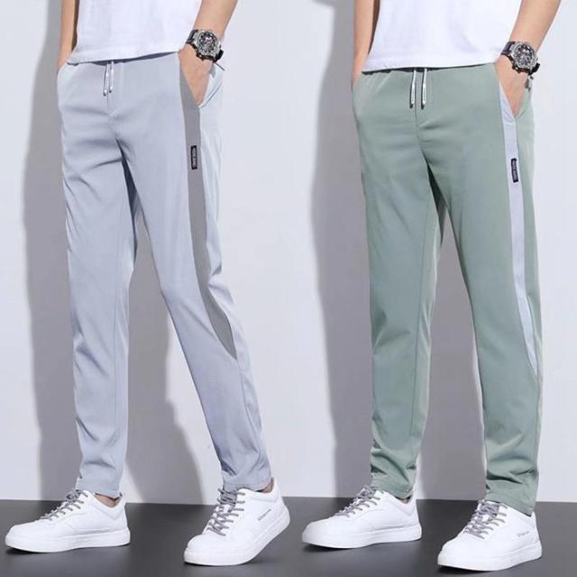 春 ストレッチパンツ ゴルフウェア メンズ パンツ ゴルフパンツ　夏ズボン チノパン メンズ ゴルフパンツ 涼しい ストレッチ チノパン 父の日 無地 接触冷感 夏 | ブランド登録なし | 05