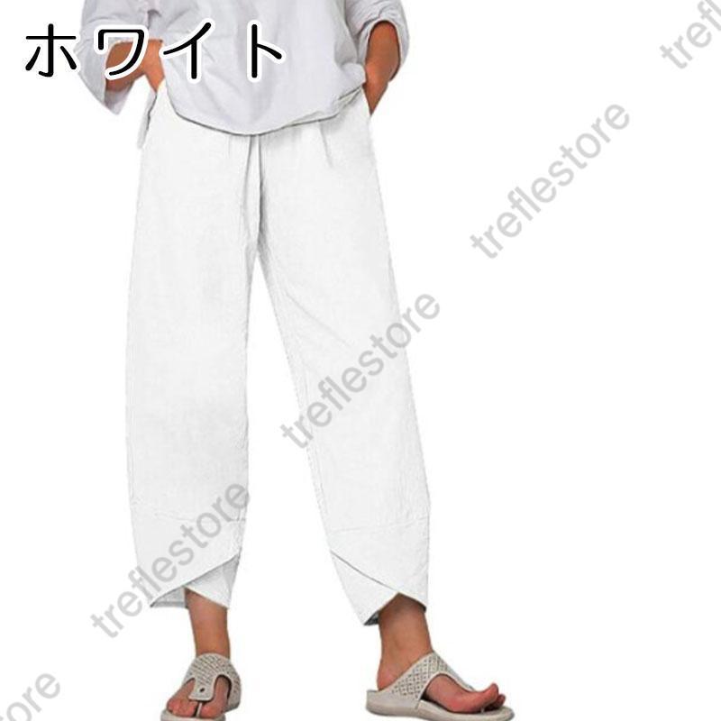 ルームウェア レディース 夏 部屋着 ハーフパンツ 九分丈 ガウチョパンツ パジャマ ゆったり 薄手 レディース ナイトウェア カジュアル | ブランド登録なし | 03
