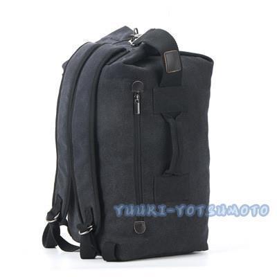 ダッフルバッグ 帆布 キャンバス バッグ リュックサック ボストンバッグ 2way 登山 防災 大容量 サイクリング 旅行 アウトドア 男女兼用バッグ | ブランド登録なし | 12