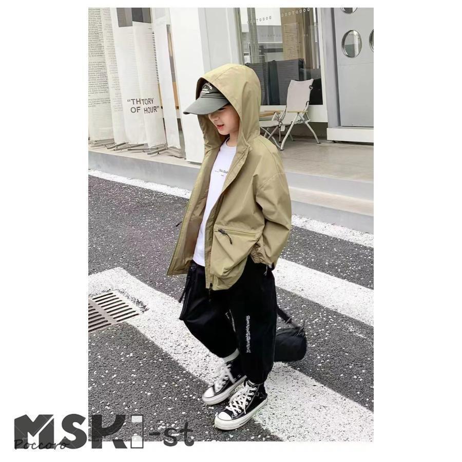 コート アウター キッズ 男の子 マウンテンパーカー ジャケット 子供服 フード付き ブルゾン 撥水 春 秋 ゆったり 薄手 防水 防風 ジャンパー |  | 13
