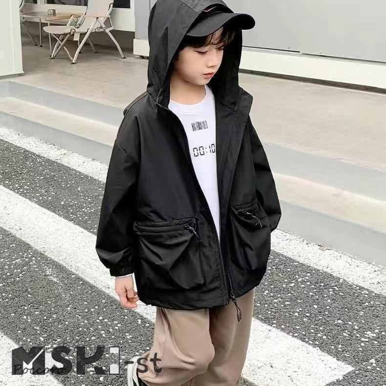 コート アウター キッズ 男の子 マウンテンパーカー ジャケット 子供服 フード付き ブルゾン 撥水 春 秋 ゆったり 薄手 防水 防風 ジャンパー |  | 01