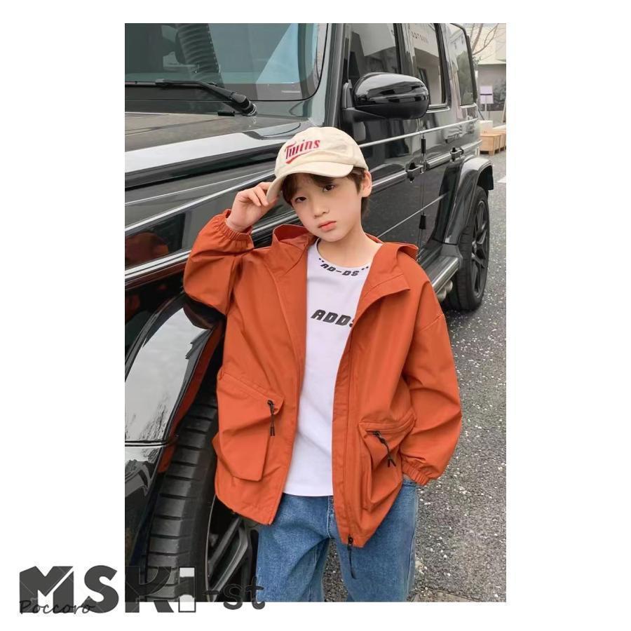 コート アウター キッズ 男の子 マウンテンパーカー ジャケット 子供服 フード付き ブルゾン 撥水 春 秋 ゆったり 薄手 防水 防風 ジャンパー |  | 20