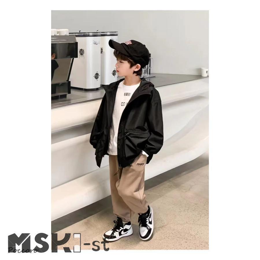 コート アウター キッズ 男の子 マウンテンパーカー ジャケット 子供服 フード付き ブルゾン 撥水 春 秋 ゆったり 薄手 防水 防風 ジャンパー |  | 07