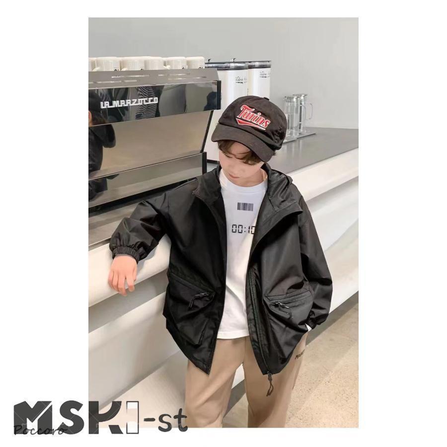 コート アウター キッズ 男の子 マウンテンパーカー ジャケット 子供服 フード付き ブルゾン 撥水 春 秋 ゆったり 薄手 防水 防風 ジャンパー |  | 09