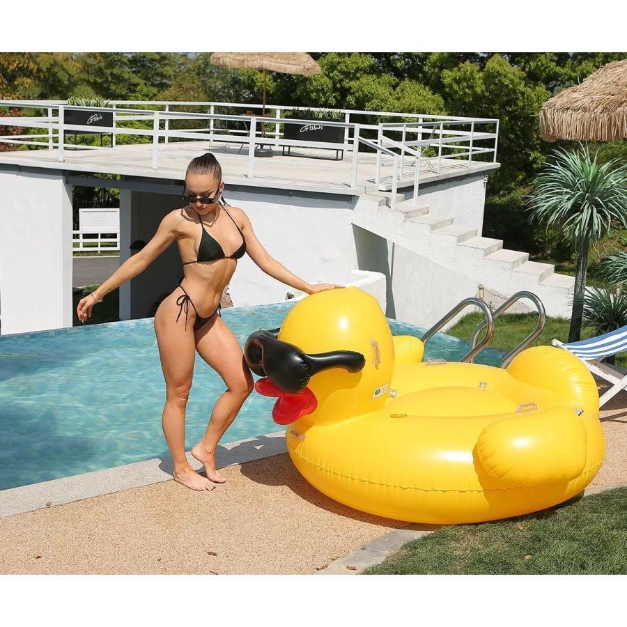 浮き輪 フロート アヒル 大きい うきわ かわいい浮き具 浮輪 海 プール 海水浴 ビーチ 夏 夏休み インスタ レジャー | ブランド登録なし | 05