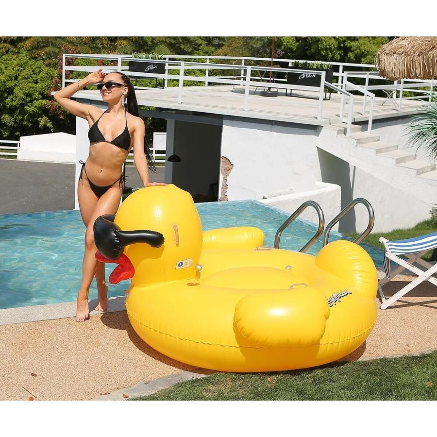 浮き輪 フロート アヒル 大きい うきわ かわいい浮き具 浮輪 海 プール 海水浴 ビーチ 夏 夏休み インスタ レジャー | ブランド登録なし | 07