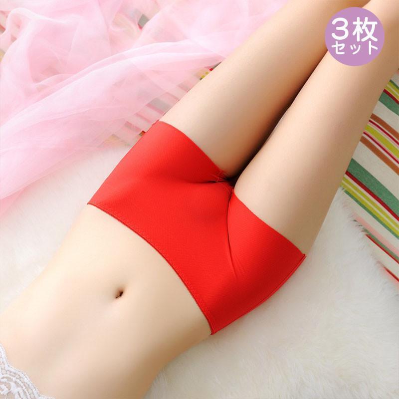 ボクサーパンツ レディース ボクサーショーツ 3枚セット ショーツレディース パンツ 下着 女性 ショーツ ノーライン シームレス スパッツ 肌着 | ブランド登録なし | 06