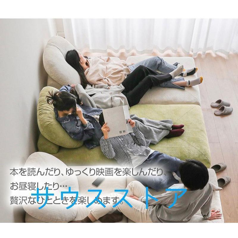 ソファーベッド 座椅子 1人掛け 一人用 シングル 置き畳 畳 3way ゆったり 一人暮らし ローソファ コンパクト クッション 省スペース お部屋になじむ | ブランド登録なし | 18