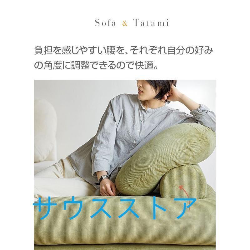 ソファーベッド 座椅子 1人掛け 一人用 シングル 置き畳 畳 3way ゆったり 一人暮らし ローソファ コンパクト クッション 省スペース お部屋になじむ | ブランド登録なし | 07