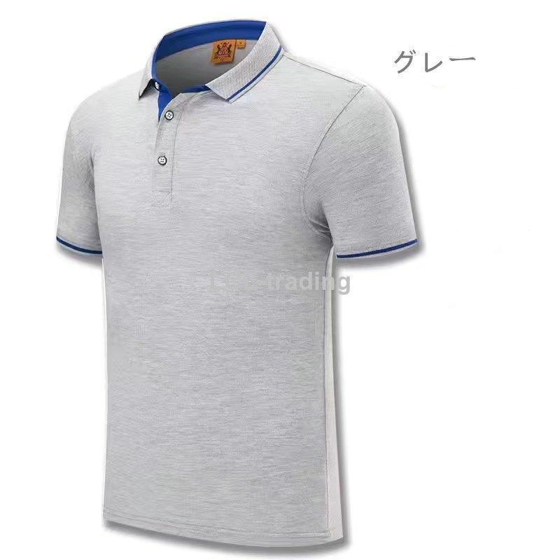 ポロシャツ Tシャツ メンズ ゴルフウェア 立ち襟 半袖 ス 綿 おしゃれ スポーツ ビジネス 白 無地 40代 夏 | ブランド登録なし | 03