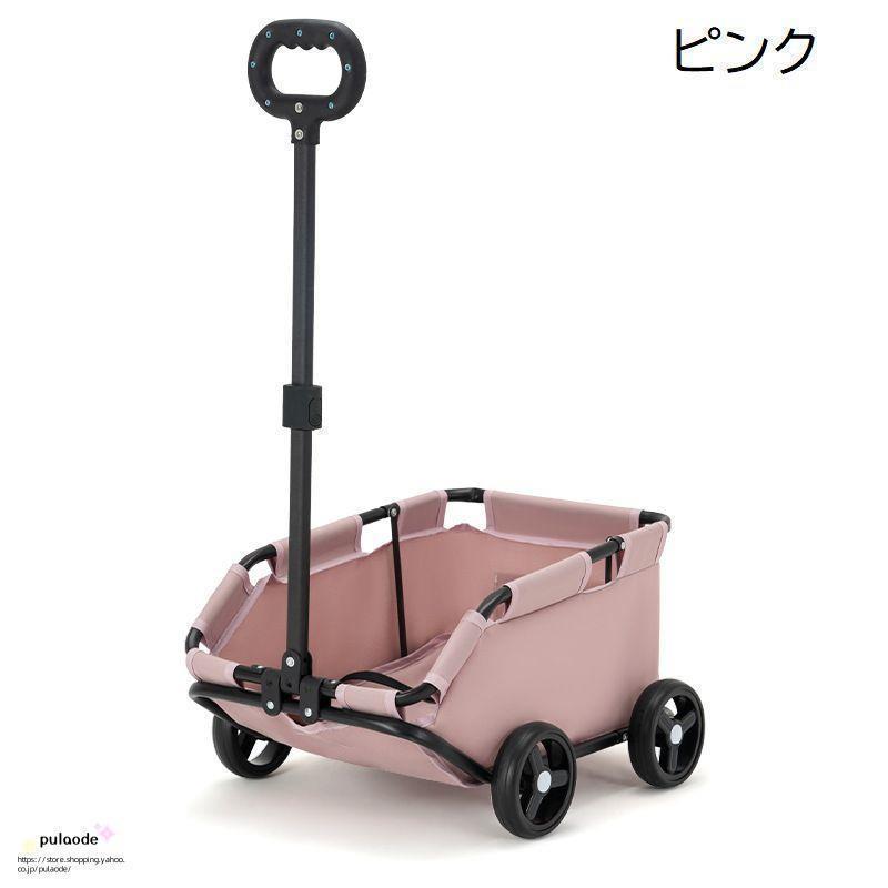 ペットカート ペットキャリー キャリーカート 犬用 猫 折りたたみ 360度回転 コンパクト 4輪 ポケット付き ペット用品 ドッグカート 折り畳み | ブランド登録なし | 11