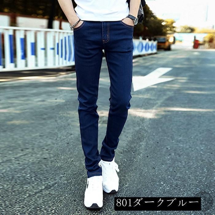 スキニー デニム ジーンズ スキニーデニム ストレッチ テーパード スキニー デニムパンツ メンズ スキニーパンツ 代引不可 | ブランド登録なし | 16