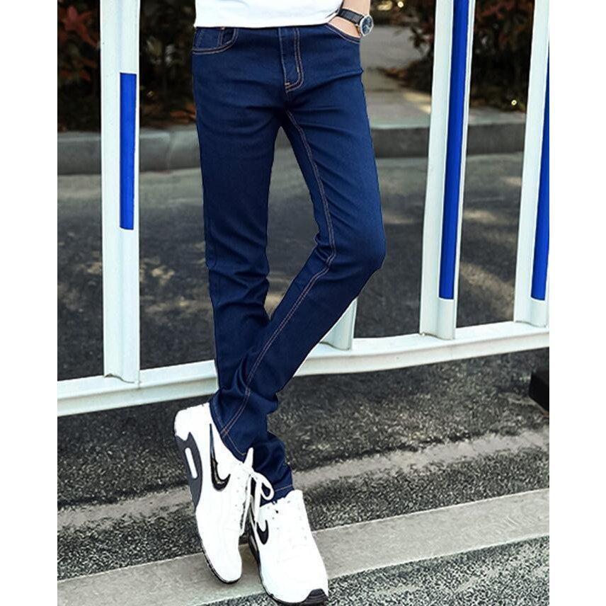 スキニー デニム ジーンズ スキニーデニム ストレッチ テーパード スキニー デニムパンツ メンズ スキニーパンツ 代引不可 | ブランド登録なし | 02