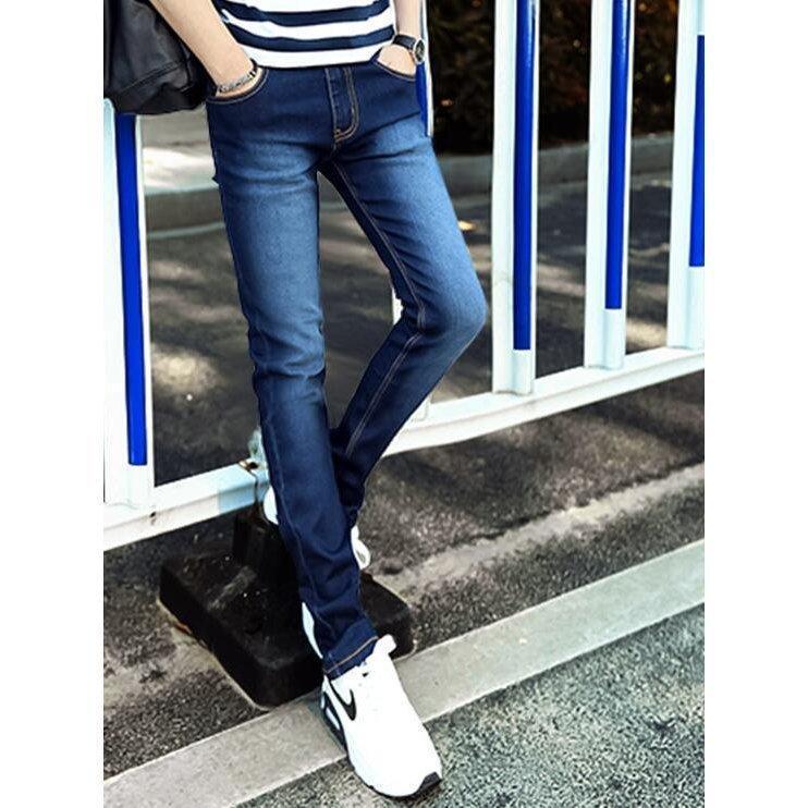 スキニー デニム ジーンズ スキニーデニム ストレッチ テーパード スキニー デニムパンツ メンズ スキニーパンツ 代引不可 | ブランド登録なし | 06